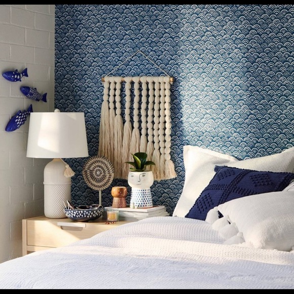 18" x 24" Hand Made Cotton Wall Art Cream - Opalhouse - Picture 4 of 5